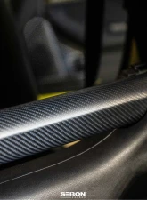 Seibon Carbon Fiber Rear Strut Brace Nissan Z 2023-2024                                     - SB22NSZ-R - Image 7