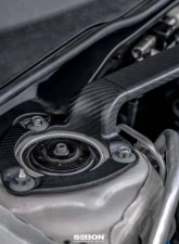 Seibon Carbon Fiber Front Strut Brace Honda Civic Type-R Base 2023-2025                                     - SB23HDCVR-F - Image 8