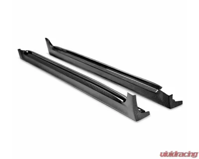 Seibon OEM-Style Carbon Fiber Side Skirts Subaru Impreza WRX 2008-2014 - SS0809SBIMPSTI-OE