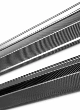 Seibon OEM-Style Carbon Fiber Side Skirts Subaru Impreza WRX 2008-2014                                     - SS0809SBIMPSTI-OE - Image 2