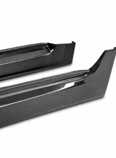 Seibon OEM-Style Carbon Fiber Side Skirts Subaru Impreza WRX 2008-2014                                     - SS0809SBIMPSTI-OE - Image 4