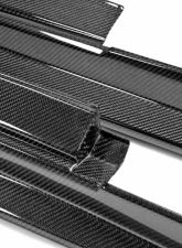 Seibon VS-Style Carbon Fiber Side Skirts Nissan GT-R 2009-2016                                     - SS1113NSGTR-VS - Image 3