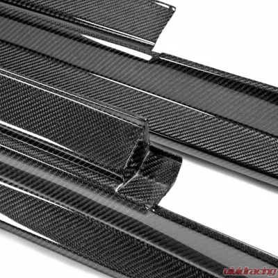 Seibon VS-Style Carbon Fiber Side Skirts Nissan GT-R 2009-2016 - SS1113NSGTR-VS