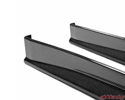 Seibon VS-Style Carbon Fiber Side Skirts Nissan GT-R 2009-2016 - SS1113NSGTR-VS