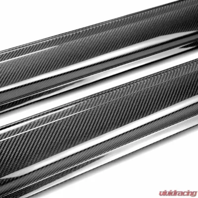 Seibon OEM-Style Carbon Fiber Side Skirts Subaru WRX 2015-2021 - SS15SBIMP-OE