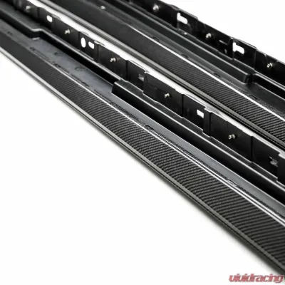 Seibon OEM-Style Carbon Fiber Side Skirts Honda Civic Type-R 2017-2021 - SS17HDCVR-OE