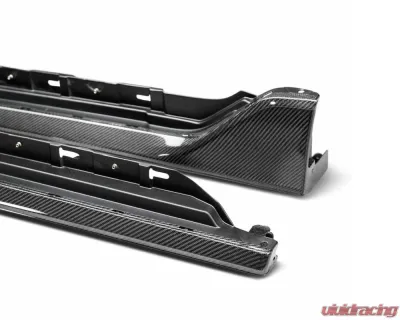 Seibon OEM-Style Carbon Fiber Side Skirts Honda Civic Type-R 2017-2021 - SS17HDCVR-OE