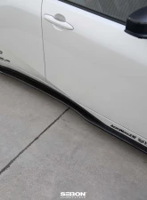 Seibon MB-Style Carbon Fiber Side Skirts Toyota Prius 2023-2025                                     - SS23TYPR-MB - Image 7