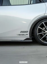 Seibon MB-Style Carbon Fiber Side Skirts Toyota Prius 2023-2025                                     - SS23TYPR-MB - Image 8