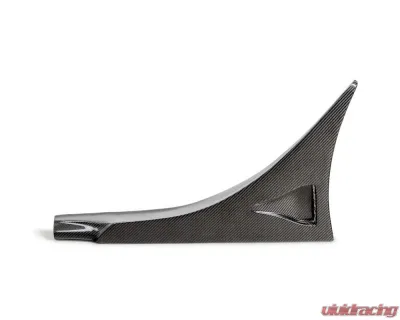 Seibon MB-Style Carbon Fiber Rear Side Skirt Extensions Honda Civic Type-R Base 2023-2025 - SX23HDCVR-MB-R