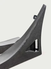 Seibon MB-Style Carbon Fiber Rear Side Skirt Extensions Honda Civic Type-R Base 2023-2025                                     - SX23HDCVR-MB-R - Image 4