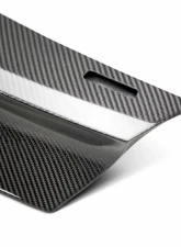 Seibon OEM-Style Carbon Fiber Trunk Garnish Honda Civic Si Coupe 2014-2015                                     - TG14HDCV2DSI-OE - Image 4