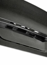 Seibon CSL-Style Carbon Fiber Trunk Lid (U.S. Plates) BMW E60 5-Series | M5 2004-2010                                     - TL0407BMWE60-C - Image 7