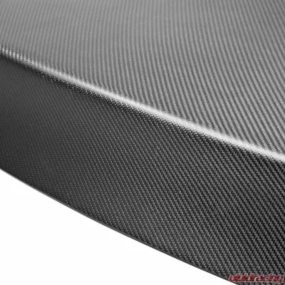 Seibon OEM-Style Dry Carbon Fiber Trunk Lid w/out Spoiler Holes Nissan GT-R 2009-2024 - TL0910NSGTR-OE-DRY