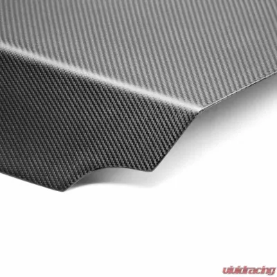 Seibon OEM-Style Dry Carbon Fiber Trunk Lid w/out Spoiler Holes Nissan GT-R 2009-2024 - TL0910NSGTR-OE-DRY