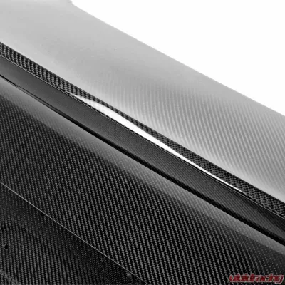 Seibon CSL-Style Carbon Fiber Trunk Lid (Shaved) BMW F30|F80 3-Series | M3 2012-2018 - TL1213BMWF30-C-S