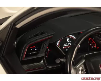 P3Cars Analog Gauge With Vent Hood Honda Accord 10th Gen 2016-2021 - RAP3HA10+V