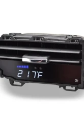 P3Cars V3 OBD2 Gauge (Blue Bars/White Digits) w/ OEM Vent Ford Explorer 2020-2024                                     - L3P3FEX6+V - Image 2