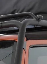 Smittybilt SRC Black Roof Rack Jeep Wrangler JK 4-Door 2007-2018                                     - 76717-01 - Image 5