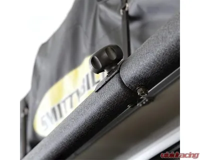 Smittybilt SRC Black Roof Rack Jeep Wrangler JK 4-Door 2007-2018 - 76717-01