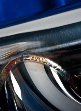 Motordyne Shockwave Exhaust With 4.5" Blue Rolled Tips Infiniti G37 Sedan 2009-2013                                     - MD-015-02 - Image 2