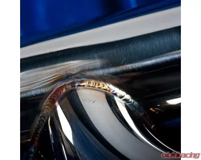 Motordyne Shockwave Exhaust With 4.5" Blue Rolled Tips Infiniti G37 Sedan 2009-2013 - MD-015-02