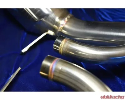 Motordyne High Flow Catalyctic Converter Down Pipes HR/HVR Infiniti G35 | G37 | Nissan 350Z | 370Z - MD-039