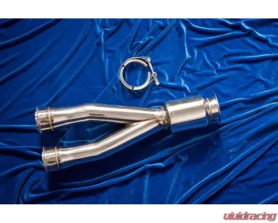 Motordyne Center Muffler w/ Resonator Infiniti G35 | G37 | Nissan 370Z - MD-114