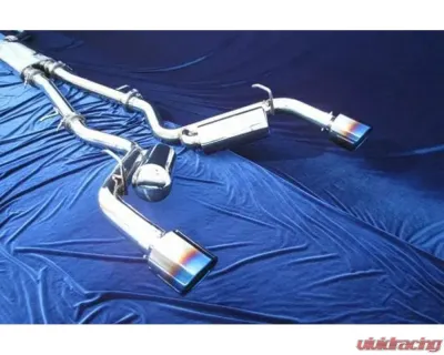 Motordyne Polished Stainless Steel ShockWave Catback Infiniti Q60 2014+ - MD-046