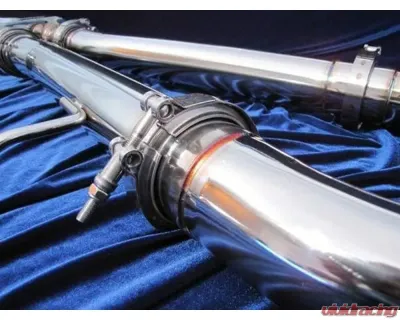 Motordyne Polished Stainless Steel ShockWave Catback Infiniti Q60 2014+ - MD-046