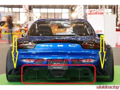 Abflug CFRP Vortex Generator Mazda RX-7 1991-2003 - ABF-00001342A02