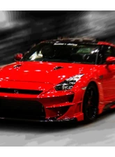 Abflug FRP Ver.2 Front Bumper Nissan GT-R 2007-2010                                     - ABF-20141110003 - Image 2