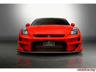 Abflug FRP Ver.2 Front Bumper Nissan GT-R 2007-2010 - ABF-20141110003