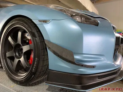 Abflug CFRP Front Canards Nissan GT-R 2007-2010 - ABF-20141160001