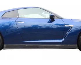 Abflug CFRP My18 Side Skirt Nissan GT-R 2017+