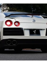 Abflug FRP Rear Bumper No Fin Nissan GT-R 2007+                                     - ABF-20141310001 - Image 2