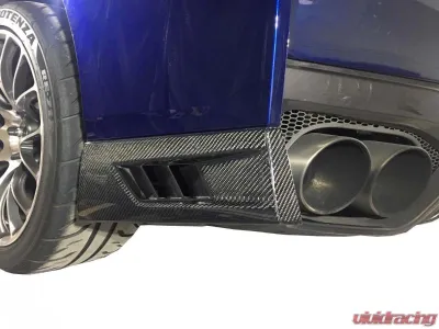 Abflug CFRP Mud Guard Finisher Nissan GT-R 2017 - ABF-20141330001
