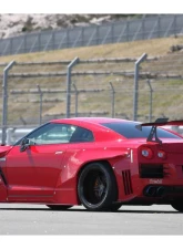Abflug CFRP Swan Neck Rear Wing, Hi Mount, H=370mm Nissan GT-R 2007+                                     - ABF-20141410005 - Image 2