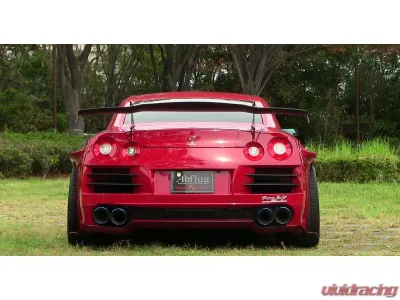 Abflug CFRP Swan Neck Rear Wing, Lo Mount, H=250mm Nissan GT-R 2007+ - ABF-20141410007