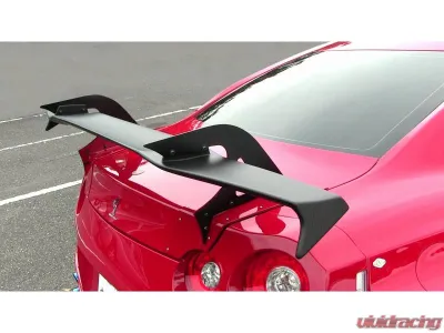 Abflug CFRP Swan Neck Rear Wing, Lo Mount, H=250mm Nissan GT-R 2007+ - ABF-20141410007