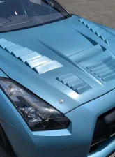 Abflug FRP Cooling Hood Nissan GT-R 2007+                                     - ABF-20141510003 - Image 2