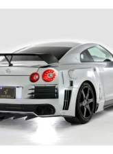 Abflug FRP Ver.01 Rear Over Fender Kit Nissan GT-R 2007+                                     - ABF-20141622A01 - Image 2