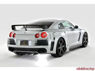 Abflug FRP Ver.01 Rear Over Fender Kit Nissan GT-R 2007+ - ABF-20141622A01