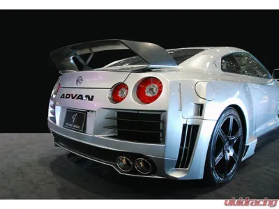 Abflug FRP Ver.01 Rear Over Fender Kit Nissan GT-R 2007+ - ABF-20141622A01