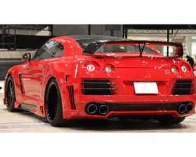 Abflug FRP Ver.02 Rear Over Fender Kit Nissan GT-R 2007+