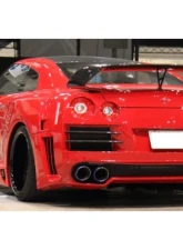Abflug FRP Ver.02 Rear Over Fender Kit Nissan GT-R 2007+                                     - ABF-20141622B01 - Image 3