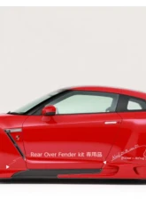 Abflug FRP Ver.02 Rear Over Fender Kit Nissan GT-R 2007+                                     - ABF-20141622B01 - Image 2