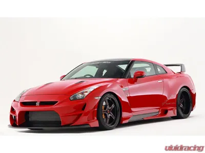 Abflug FRP Ver.02 Rear Over Fender Kit Nissan GT-R 2007+ - ABF-20141622B01