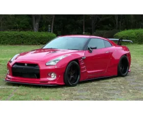 Abflug FRP Ver. Break Out Front|Rear Over Fender Kit Nissan GT-R 2007+