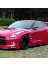 Abflug FRP Ver. Break Out Front|Rear Over Fender Kit Nissan GT-R 2007+                                     - ABF-20141650001 - Image 3